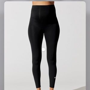 Nike Maternity Black Dri Fit High Rise Leggings